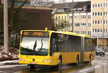 EVAG 4669 (E VG 4669) mit der Linie 145 auf der Steelerstr,28.1.2010.