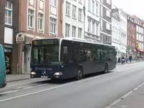 Mercedes-Benz O 530 I (Citaro) auf der Linie 10 nach Sereetz Am Rugenberg nahe der Haltestelle Holstentorplatz. 
