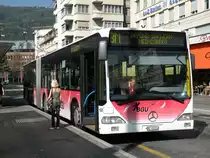 BGU Grenchen Nr. 32/BE 61024 Mercedes Citaro am Bahnhof Biel. Die Aufnahme stammt vom 29.09.2009.