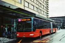 VB Biel Nr. 156/BE 666'156 Mercedes Citaro am 23. Dezember 2009 Biel, Bahnhof