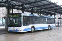 Strassenbahn Hagen 747 (HA DF 747) am HBF Hagen,31.1.2010.