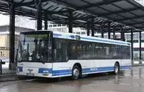 Fries Omnibusbetriebe 408 (HA BF 144) am HBF Hagen,31.1.2010.
Fries f�hrt im Auftrag der Strassenbahn Hagen.