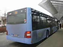 Der Wagen 30 von der T�rseite.Aufgenommen am 6.2.2010 am ZOB in Delmenhorst.