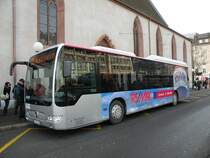 Mercedes Citaro der SWEG auf der Linie 55 am Claraplatz. Die Aufnahme stammt vom 06.02.2010.