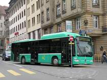 Mercedes Citaro mit der Betriebsnummer 804 auf der Linie 44 an der Schifflnde. Die Aufnahme stammt vom 01.04.2009.