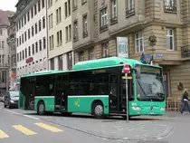 Mercedes Citaro mit der Betriebsnummer 804 auf der Linie 44 an der Schiffl�nde. Die Aufnahme stammt vom 01.04.2009.