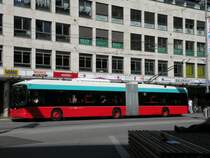 Trolleybus mit der Betriebsnummer 58 am Guisanplatz. die Aufnahme stammt vom 29.09.2009.