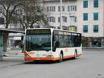 BSU - Mercedes Citaro Nr.66 SO 142066 unterwegs auf der Linie 3 in der Stadt Solothurn am 23.01.2010