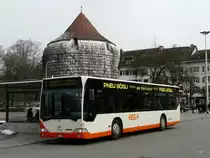BSU - Mercedes Citaro Nr.67 SO 142067 unterwegs auf der Linie 2 in der Stadt Solothurn am 23.01.2010
