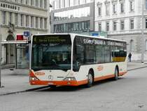 BSU - Mercedes Citaro Nr.70 SO 142070 unterwegs auf der Linie 4 in der Stadt Solothurn am 23.01.2010