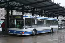 Strassenbahn Hagen 721 (HA EY 653) am HBF Hagen,31.1.2010. 