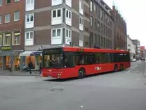 MAN Niederflurbus 2. Generation auf der Linie 34 nach ZOB/Hauptbahnhof nahe der Haltestelle K�nigstra�e.