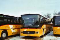 CarPostal Ouest VD 548'726 Mercedes Integro am 23. Dezember 2009 Yverdon, Postgarage