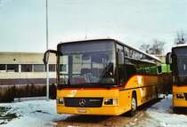 CarPostal Ouest VD 548'724 Mercedes Integro am 23. Dezember 2009 Yverdon, Postgarage