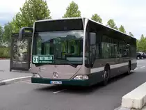 Dieser Citaro I gilt jetzt als Reserve. Hier auf Linie 21 am 02/09/2009.