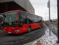 RBS-Bus auf der Linie 763 nach Stammheim bei Calw, vom B�blinger ZOB am 16.12.2009