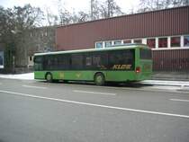 Hier ist ein Setra-Bus der Firma Klos Reisen aus Neunkirchen im Saarland zu sehen. Auch dieser Bus f�hrt f�r Saar-Pfalz-Bus. Diese Aufnahme habe ich in der Trierer Stra�e in Saarbr�cken am 11.02.2010 gemacht.