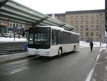 Auf diesem Foto ist ein ganz neuer MAN Lions City zu sehen. Wahrscheinlich ist das Fahrzeug eine Leihgabe f�r Saar-Pfalz-Bus. Gefahren wurde der Bus als Linie R10 von Saarbr�cken nach Blieskastel. Die Aufnahme des Fotos war am 12.10.2010 in Saarbr�cken am Hauptbahnhof.