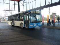 Wagen 45 auf dem Weg vom B�blinger-ZOB zum Daimler-Benz-Kundenzentrum nach Sindelfingen. am 04.02.2010.