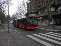 Ein RBS- Bus auf der Linie 763 auf dem Weg von Sindelfingen nach Calw