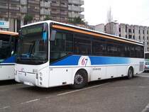 Irisbus Ar�s Nr 223 der CTS in Strassburg am 01/12/2008.