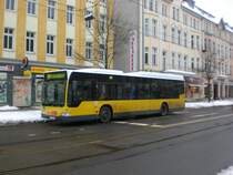 Mercedes-Benz O 530 LE � (Citaro) auf der Linie 164 nach S-Bahnhof Kaulsdorf an der Haltestelle K�penick Bahnhofstra�e/Seelenbinderstra�e.