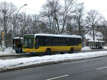 Mercedes-Benz O 530 LE � (Citaro) auf der Linie 164 nach S-Bahnhof Kaulsdorf an der Haltestelle K�penick Bahnhofstra�e/Lindenstra�e.