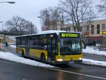 Mercedes-Benz O 530 II (Citaro Facelift) auf der Linie 163 nach S-Bahnhof Flughafen Sch�nefeld am S-Bahnhof Gr�nau.