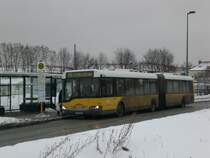 Solaris Urbino auf der Linie 260 nach U-Bahnhof Rudow am S-Bahnhof Adlershof.