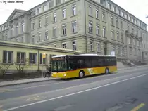 Postauto/PU SteinerBus AG Nr. 1 (MAN A20 Lion's City �) am 9.2.2010 in Bern, Obergericht.