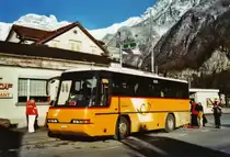Gessinger, Bad Ragaz SG 156'317 Neoplan am 3. Januar 2010 Flums, Bahnhof