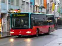 VB Biel - Mercedes Citaro Nr.183  BE 654183 unterwegs auf der Linie 8 in Biel am 29.01.2010