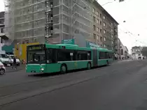 MAN Bus mit der Betriebsnummer 770 f�hrt Richtung Schiffl�nde auf der Linie 36. Die Aufnahme stammt vom 17.02.2010.