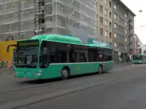 Mercedes Citaro mit der Betriebsnummer 806 im Blumenrain Richtung Schiffl�nde. Die Aufnahme stammt vom 17.02.2010.