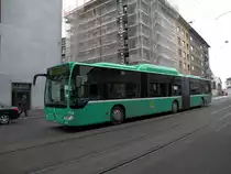Mercedes Citaro mit der Betriebsnummer 714 im Blumenrain Richtung Schiffl�nde auf der Linie 34. Die Aufnahme stammt vom 17.02.2010.