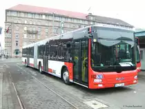 MAN NG 320 LC Nummer 682 steht am 05.02.2010 am N�rnberger Hauptbahnhof.
