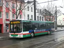 MAN Niederflurbus 3. Generation (Lions City) auf der Linie 55 nach Braunlager Stra�e an der Haltestelle S�dring.