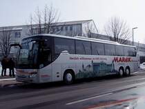 SETRA S417GT-HD von Marek-Reisen hat eine Gruppe nach Ried i.I. zum Pferdemarkt gebracht;100217