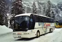 Aus Italien: Caspari, Reggio Emilia CS 236 DL Neoplan am 9. Januar 2010 Adelboden, Unter dem Birg