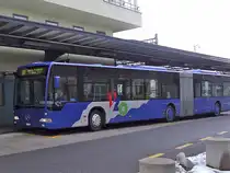 VZO Mercedes Citaro NR.54 am Bahnhof Rüti ZH am 18.2.10. 