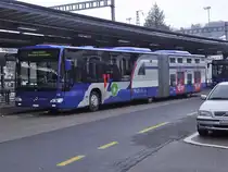 VZO Mercedes Citaro NR.115 *S-Bahn* am Bahnhof Rüti ZH am 17.2.10