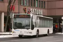 Zickenheiner (KO KA 993) mit der Linie 27 am L�hrcenter,12.2.2010.