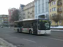 MAN Niederflurbus 3. Generation (Lions City) auf der Linie 15 nach Rautal nahe der Haltestelle Universit�t.