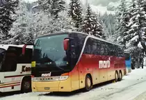 Marti, Kallnach Nr. 4/BE 572'204 Setra am 9. Januar 2010 Adelboden, Unter dem Birg (Einsatz am Ski-Weltcup von Adelboden)