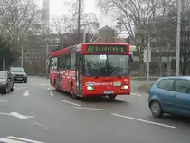 Ein etwas �lterer Bus in Heidelberg am 18.02.10