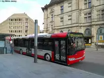 Stadtbus Winterthur Nr. 296 (Solaris Urbino 12) am 20.2.2010 beim Hauptbahnhof.