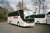 Ein Setra S 415 HDH der Fa. Flattich-Reisen in Ried. 