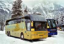 Neukomm, Horboden BE 200'789 Neoplan am 9. Januar 2010 Adelboden, Unter dem Birg (Einsatz am Ski-Weltcup von Adelboden)