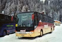 Marti, Kallnach Nr. 22/BE 572'222 Setra am 9. Januar 2010 Adelboden, Unter dem Birg (Einsatz am Ski-Weltcup von Adelboden)