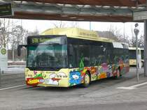 Neoplan N 44-Serie (Centroliner) auf der Linie 618 nach Rottmersleben am ZOB/Hauptbahnhof.